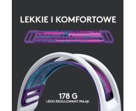 Logitech G733 Lightspeed białe - 594938 - zdjęcie 7